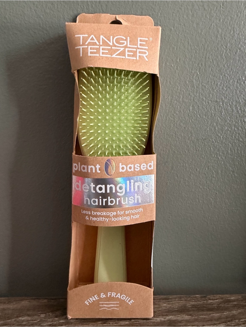 Tangle Teezer Plant-Based Detangling Hairbrush - Light Green